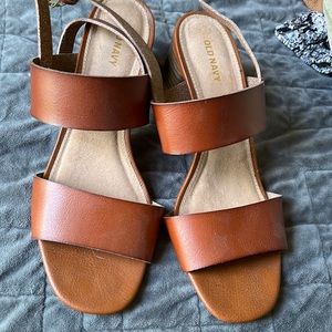 Unworn Old Navy Heeled Sandals